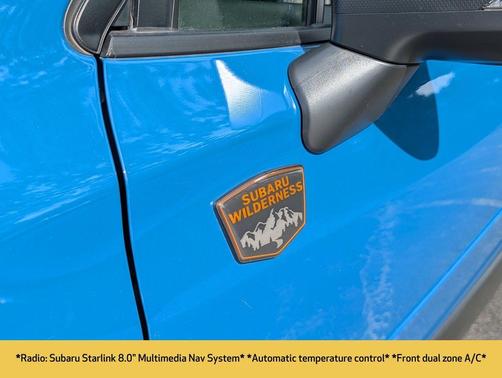 Geyser Blue 2023 Subaru Forester Wilderness