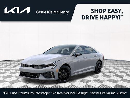 Wolf Gray 2026 Kia K5 GT-Line AWD