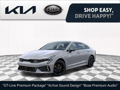 Wolf Gray 2026 Kia K5 GT-Line AWD