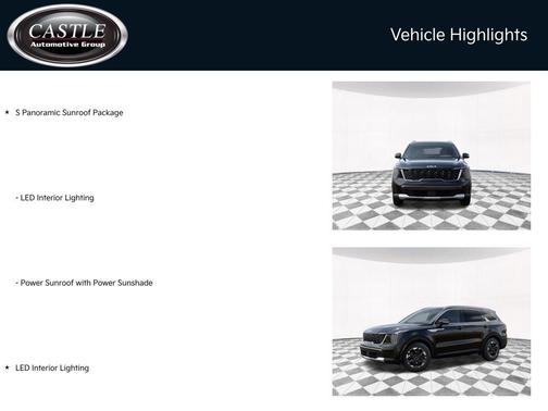 Ebony Black 2026 Kia Sorento S