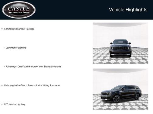 Ebony Black 2026 Kia Sorento S