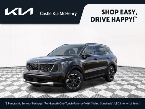 Ebony Black 2026 Kia Sorento S