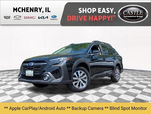 Crystal Black Silica 2025 Subaru Outback Premium