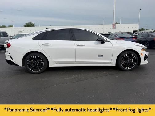 Glacial White Pearl 2024 Kia K5 GT-Line