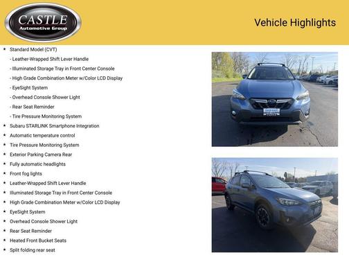 Horizon Blue Pearl 2021 Subaru Crosstrek Premium