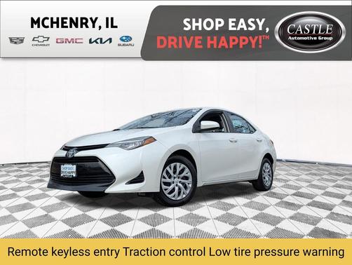 Blizzard Pearl 2018 Toyota Corolla LE