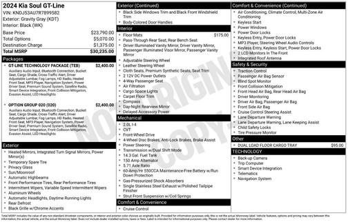 2024 Kia Soul GT-Line