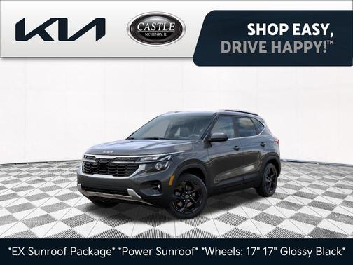 Gravity Gray 2026 Kia Seltos EX