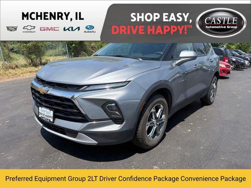 Sterling Gray Metallic 2024 Chevrolet Blazer 2LT