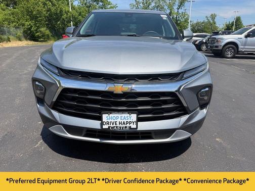 Sterling Gray Metallic 2024 Chevrolet Blazer 2LT