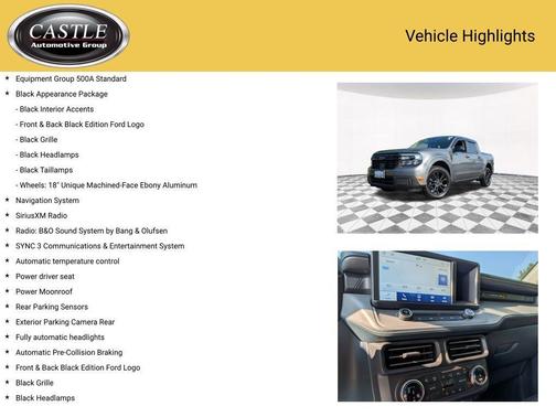 Carbonized Gray Metallic 2024 Ford Maverick Lariat