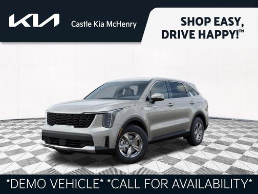 Ivory Silver 2026 Kia Sorento LX