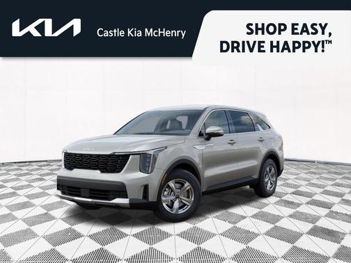 Ivory Silver 2026 Kia Sorento LX