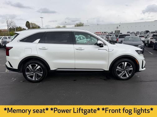 Snow White Pearl 2023 Kia Sorento Plug-In Hybrid SX Prestige