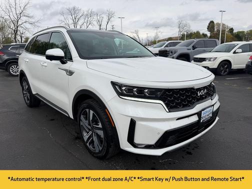 Snow White Pearl 2023 Kia Sorento Plug-In Hybrid SX Prestige