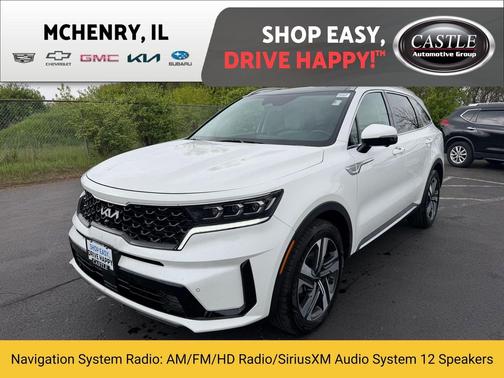 Snow White Pearl 2023 Kia Sorento Plug-In Hybrid SX Prestige