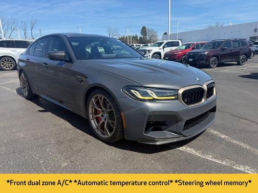 Brands Hatch Grey Metallic 2022 BMW M5 Base