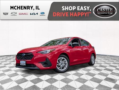 Pure Red 2024 Subaru Impreza Base