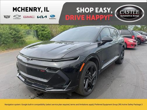 Black 2024 Chevrolet Equinox EV RS