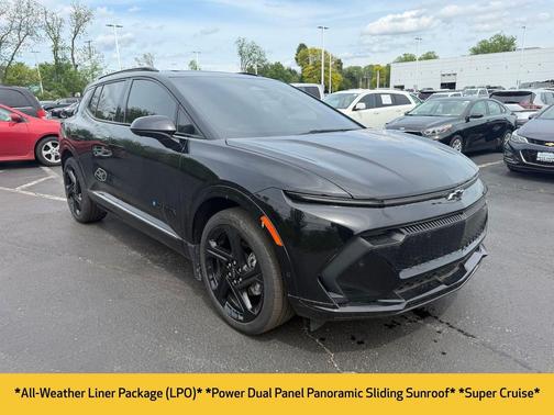 Black 2024 Chevrolet Equinox EV RS