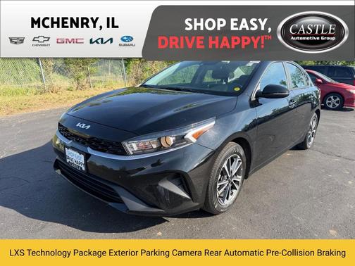 Aurora Black 2023 Kia Forte LXS