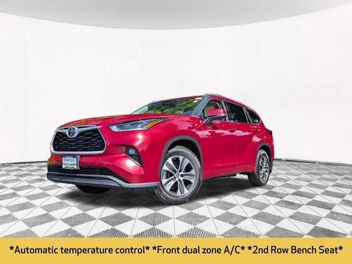 Ruby Flare Pearl 2021 Toyota Highlander XLE