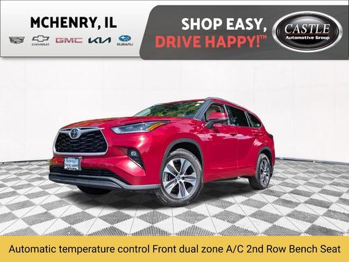 Ruby Flare Pearl 2021 Toyota Highlander XLE
