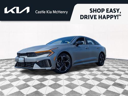 Steel Matte Gray 2026 Kia K5 GT-Line AWD