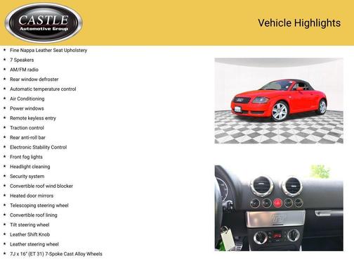 2003 Audi TT Roadster