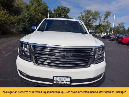 Summit White 2019 Chevrolet Tahoe Premier