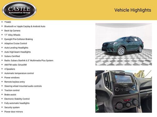 2023 Subaru Forester Base