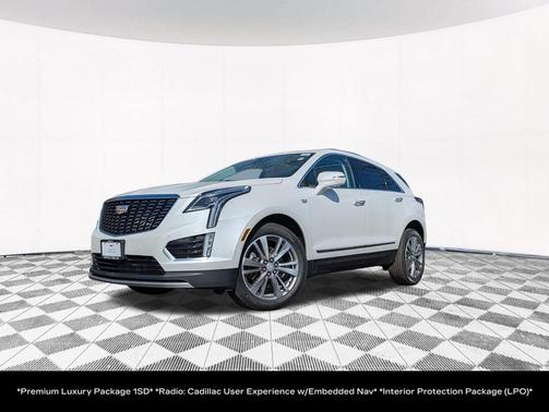 Crystal White Tricoat 2021 Cadillac XT5 Premium Luxury