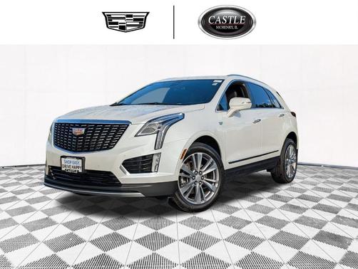 Crystal White Tricoat 2024 Cadillac XT5 Premium Luxury