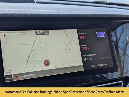 Gravity Blue 2022 Kia Niro EV EX