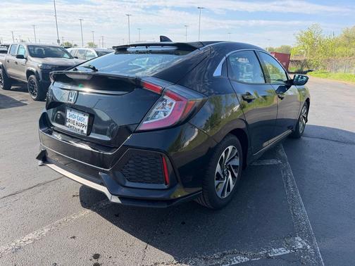 Crystal Black Pearl 2018 Honda Civic LX