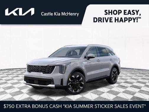Wolf Gray 2026 Kia Sorento EX