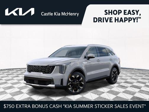 Wolf Gray 2026 Kia Sorento EX