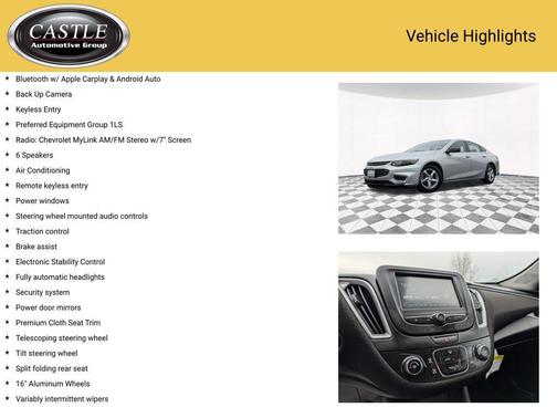 2017 Chevrolet Malibu 1LS