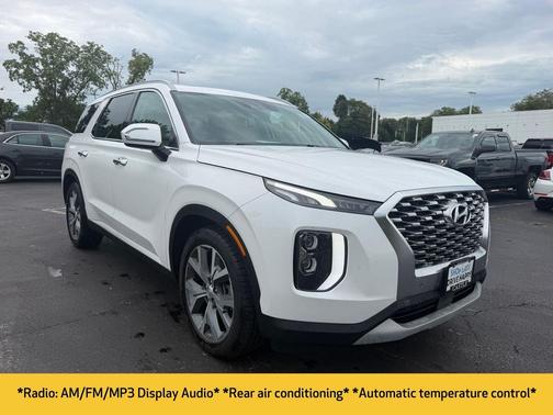 Hyper White 2020 Hyundai PALISADE SEL