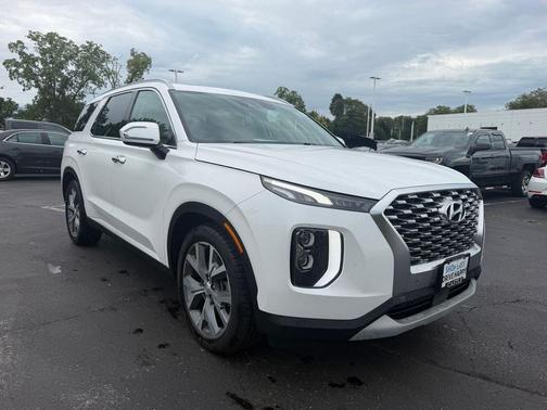 Hyper White 2020 Hyundai PALISADE SEL