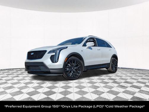 Crystal White Tricoat 2023 Cadillac XT4 Sport