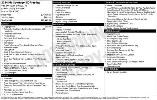 2024 Kia Sportage SX-Prestige