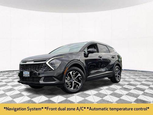 Ebony Black 2025 Kia Sportage EX