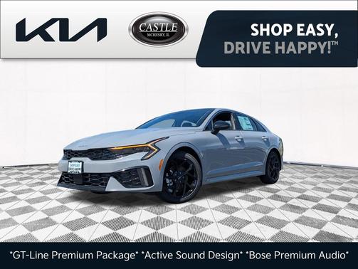 Wolf Gray 2026 Kia K5 GT-Line AWD