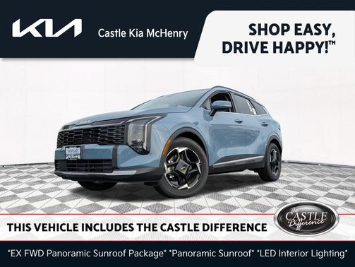 Heritage Blue 2027 Kia Sportage Hybrid EX