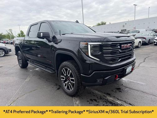 Onyx Black 2025 GMC Sierra 1500 AT4
