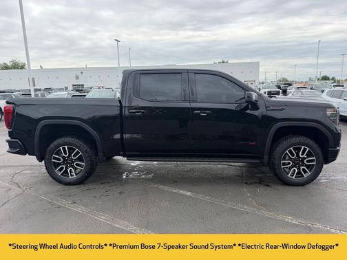 Onyx Black 2025 GMC Sierra 1500 AT4