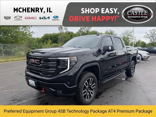 Onyx Black 2025 GMC Sierra 1500 AT4