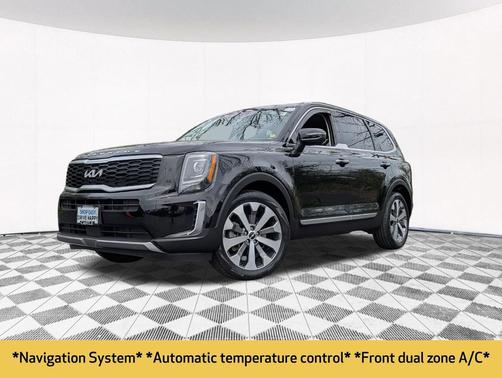 Ebony Black 2022 Kia Telluride S