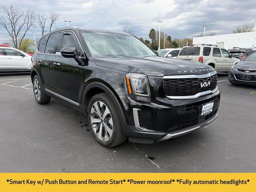 Ebony Black 2022 Kia Telluride S